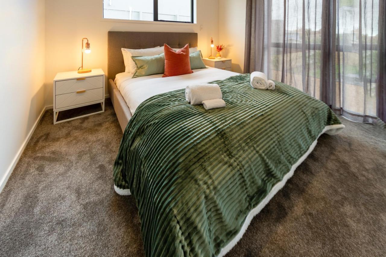 Peaceful Park View Townhouse 2 Bed W/Carpark Apartment ไครสต์เชิร์ช ภายนอก รูปภาพ