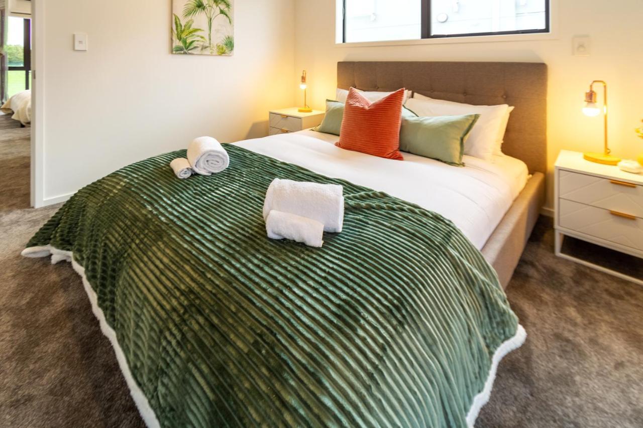 Peaceful Park View Townhouse 2 Bed W/Carpark Apartment ไครสต์เชิร์ช ภายนอก รูปภาพ